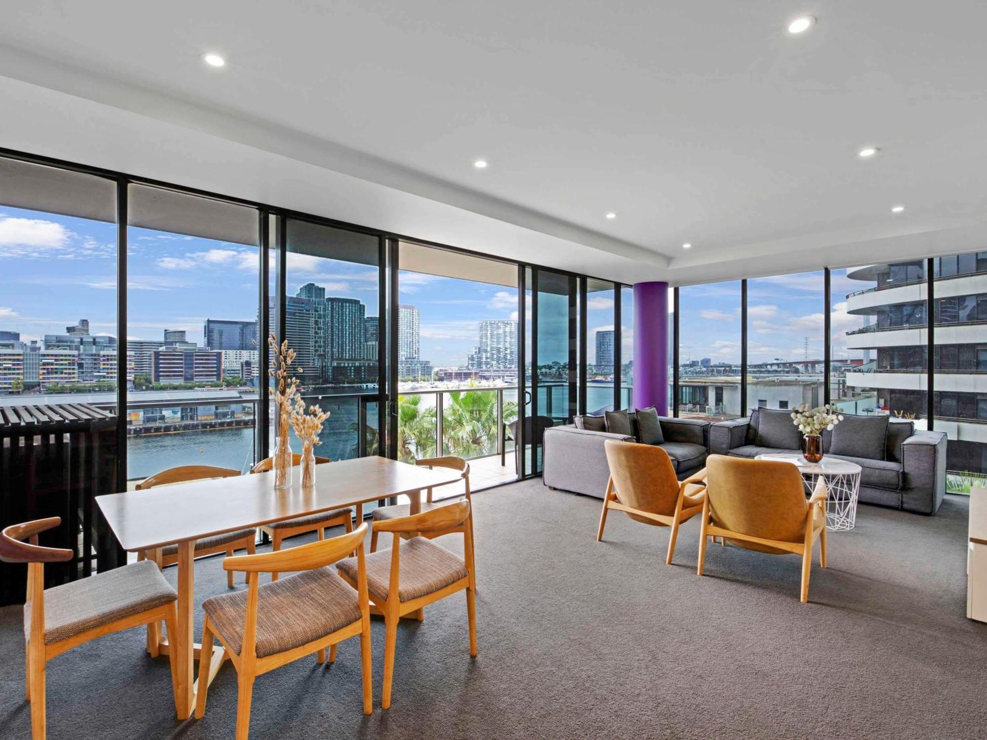 The Sebel Residences Melbourne Docklands Serviced Apartments Exteriör bild